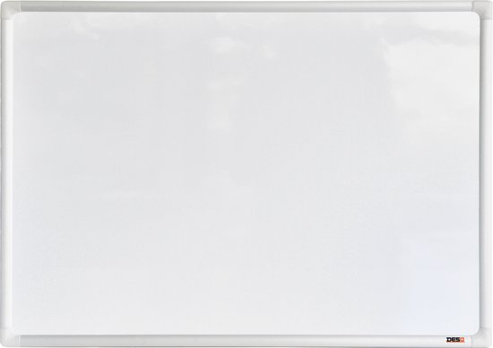 Desq® Whiteboard 60x90 | Magnetisch | Aluminium Frame | Incl. afleggoot/  bevestigingset | bol.com