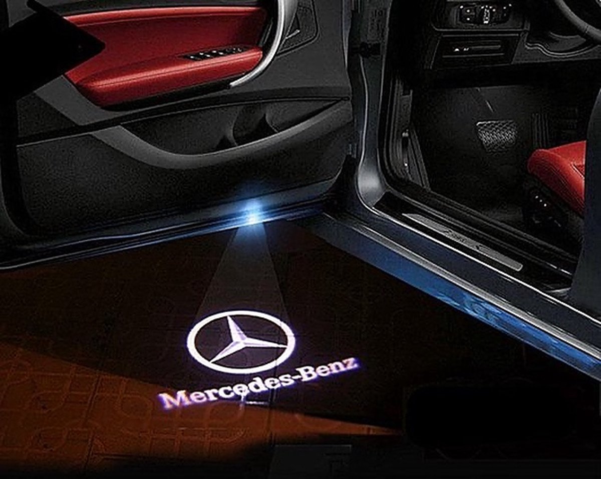 Projecteur de logo de porte Mercedes - Lumières de porte de