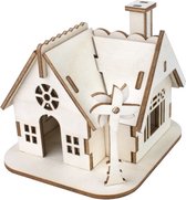 Bouwpakket 3D Puzzel Ellie's Huis- hout