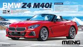 1:24 MENG CS005 BMW Z4 M40i Car Plastic Modelbouwpakket