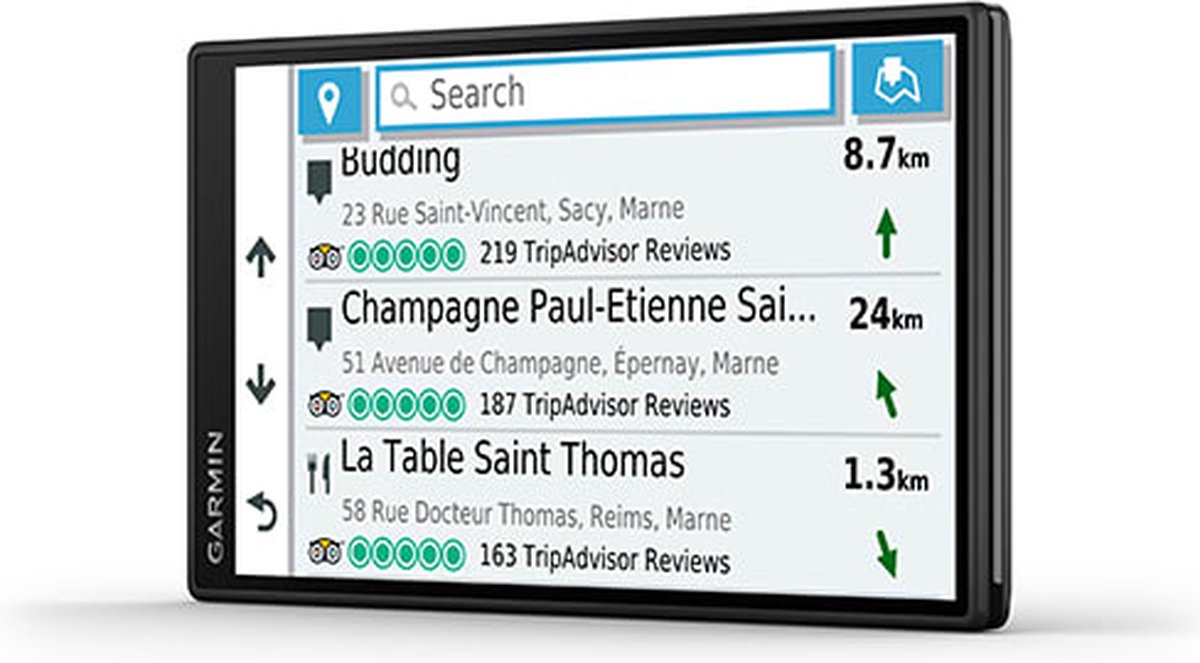 Garmin Drive 55 - Navigatiesysteem auto - Ingebouwde WIFI - Real-time maps en live verkeersinformatie - Europa thumbnail 3