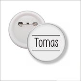 Button Met Speld 58 MM - Tomas