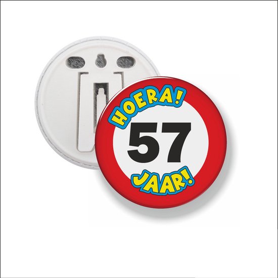Hoera 70 jaar button | Fun en Feest