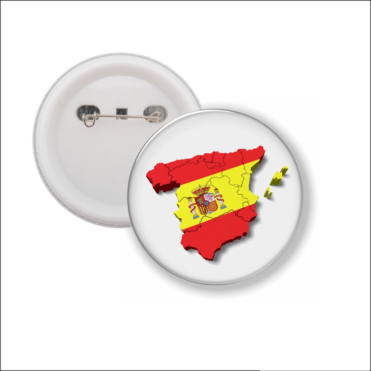 Button Met Speld - Spanje