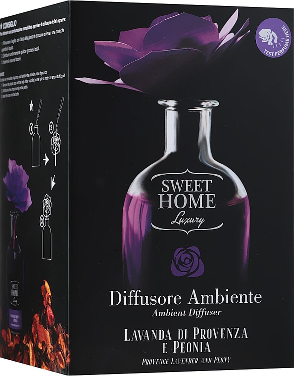 Sweet home geurverspreider Lavendel en pioenroos 250ml