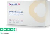Homed-IQ - SOA Test voor vrouwen - Test op: HIV, Chlamydia, Gonorroe, Trichomonas en Syfilis - Laboratorium Test