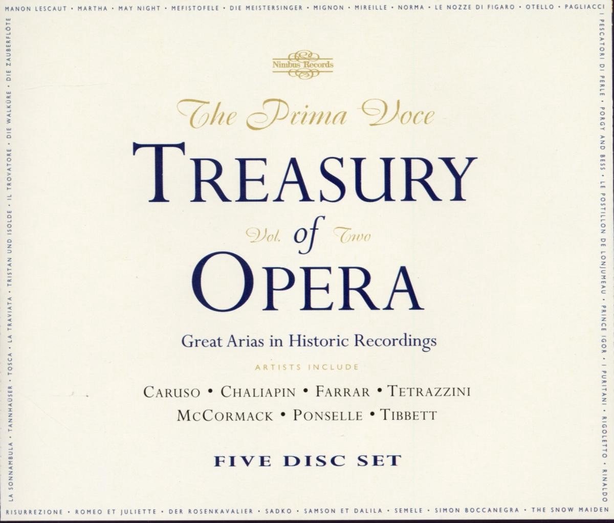 Various Artists - The Prima Voce Treasury Of Opera, Vol. Two (5 CD)