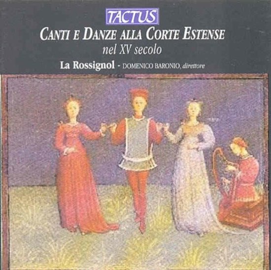 Foto: Domenico bar ensemble la rossignol songs and dances at the este court cd 