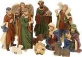 11x crèches - figurines de la Nativité