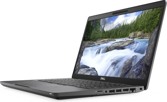DELL Latitude 5400 Notebook Zwart 35,6 cm (14'') 1920 x 1080 Pixels Intel® 8de generatie Core™ i5 8 GB DDR4-SDRAM 256 GB SSD Wi-Fi 5 (802.11ac) Windows 10 Pro