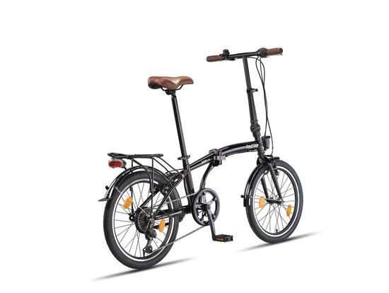 Pacto Ten Vouwfiets Zwart Shimano 6v 20 inch Plooifiets Folding Bike van PACTO — afbeelding 2