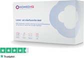 Homed-IQ - Lever- en nierfunctie test - Thuistest - Test controleert ALT, AST, GammaGT, Bilirubine, Albumine, Creatinine, eGFR en Alkalische Fosfatase