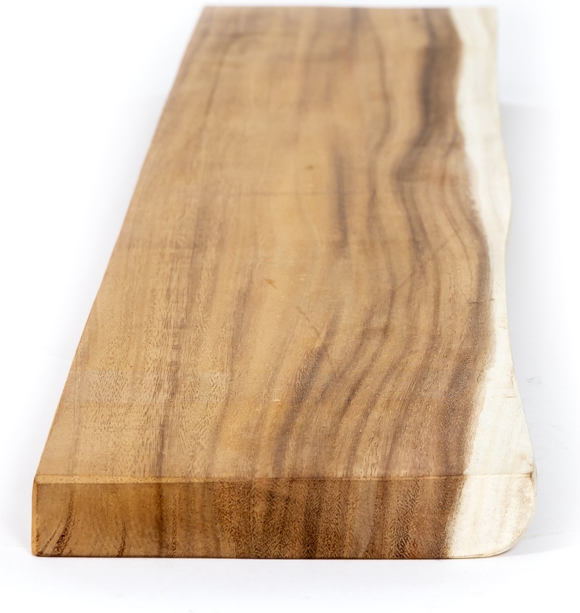 Stijlvolle Suarhouten Wandplank 100 cm - Natuurlijke Schoonheid - 1 meter – Duurzaam - Stijlvol - van Tall Men Standing