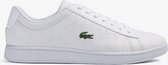 Lacoste Carnaby Evo Mannen Sneakers - White/White - Maat 43