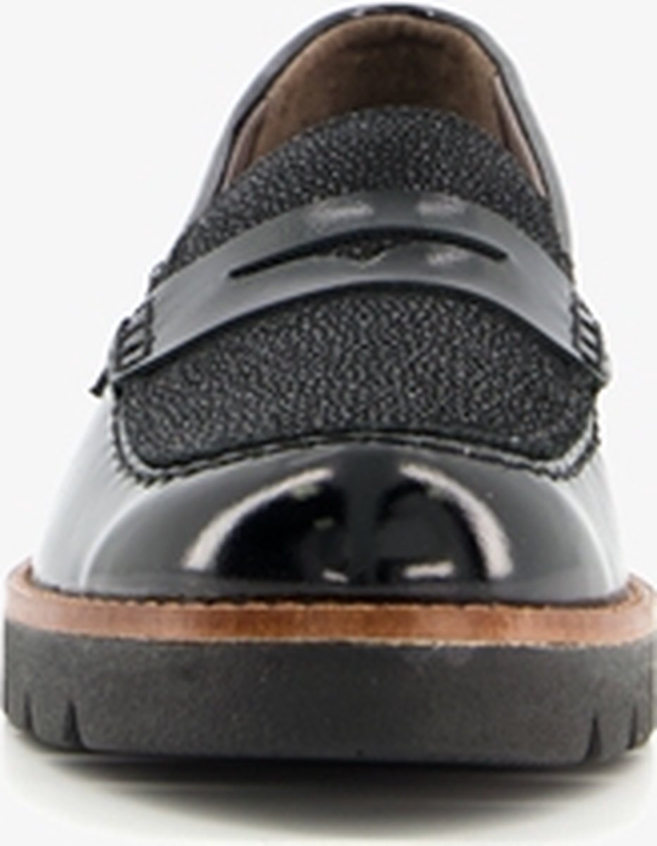 NUBIKK Loafers Frankie Loafer Maat: 41 Materiaal: Leer Kleur: Zwart