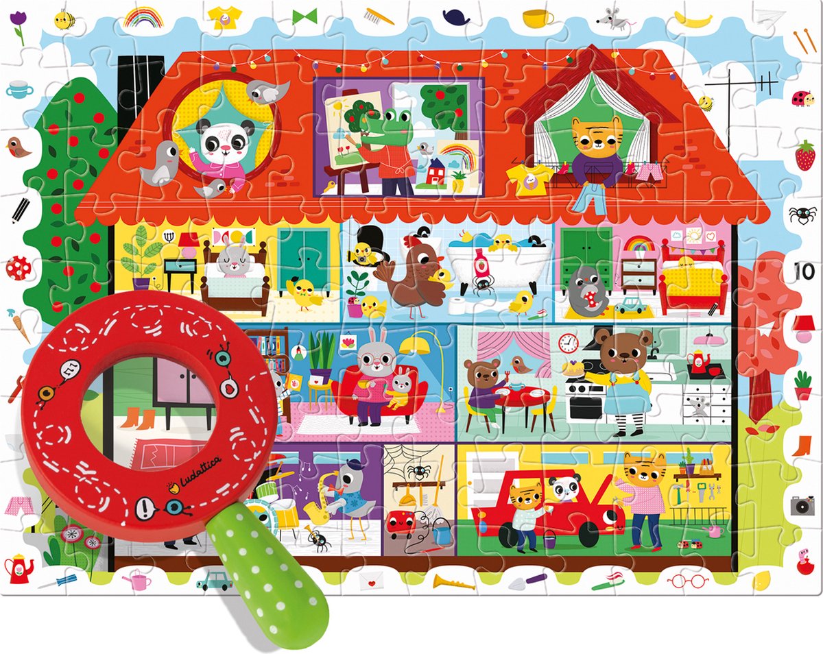 LUDATTICA Puzzel - Mijn Huis.