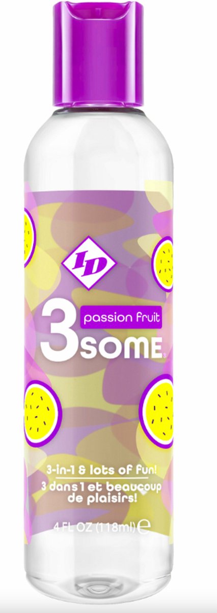 Goedkoopste ID 3some - Glijmiddel met Smaakje - Passion Fruit - 120 ml