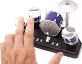 Electrisch mini drumset - drum set - micro vinger drums met opnamefunctie Mini drumstel om met je vingers te spelen - muziek - elektrische drumstel