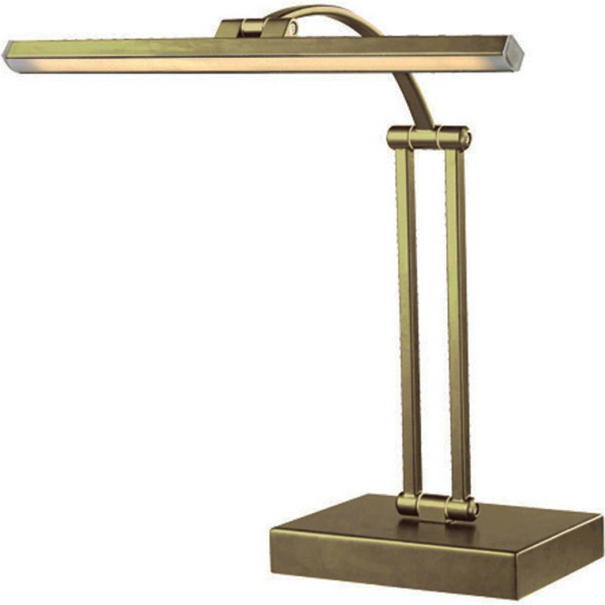 Lampe de Bureau Bronze en Acier et Synthétique 4…