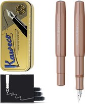 Kaweco Cadeauset - Vulpen - ALUMINIUM SPORT - ROSE GOLD - Fine - Vintage blikje - Extra Doosje Vullingen