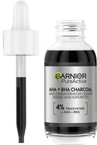 Garnier PureActive AHA + BHA Charcoal Anti-Onzuiverheden Serum - 30ml