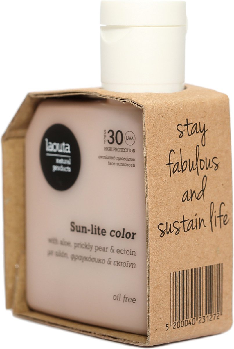 Laouta oil free tinted sunscreen