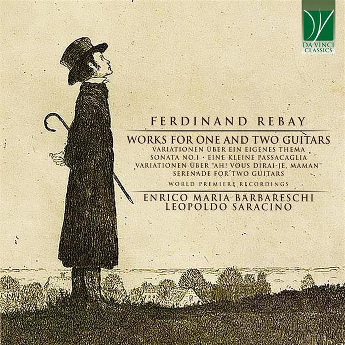Leopoldo/Barbareschi, Enrico Maria Saracino - Rebay Works For One And Two Guitars (CD)
