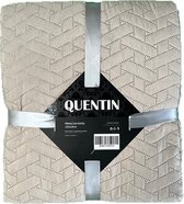 Quentin - Bedsprei - 220x220cm –Beige