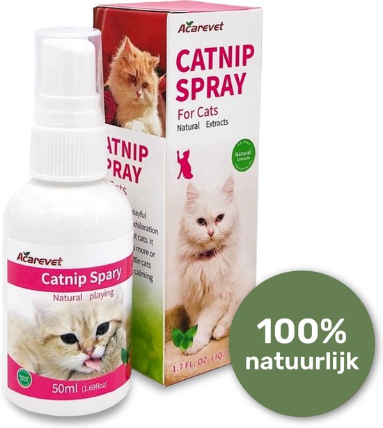 Spray à l'herbe à chat - Sur une base 100% naturelle - Herbe à chat -  speelgoed à