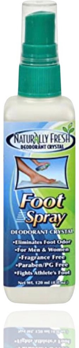 Naturally Fresh Foot Spray - Voet Deospray - Voetverzorging - 120 ml