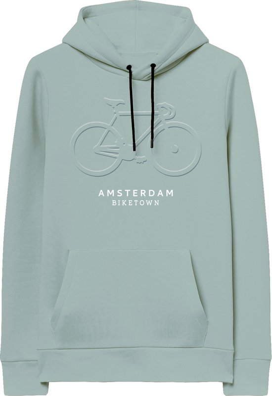 Fox Originals Hoodie Biketown Embossed Sea Green - XS