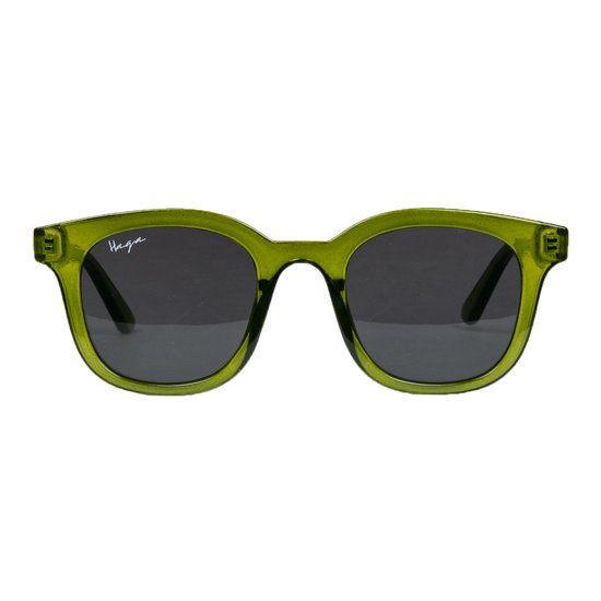 Lunettes de soleil HAGA Eyewear - Parme - Vert