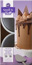 Wilton - Small & Tall - Layered Cake - Moule à pâtisserie - Set/2