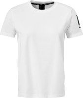 Kempa Status T-Shirt Wit Maat L