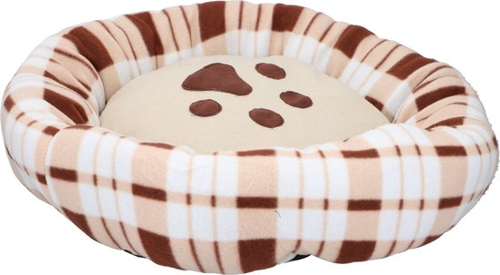 Hondenmand - Kattenmand - 60x60x10 cm - Bruin