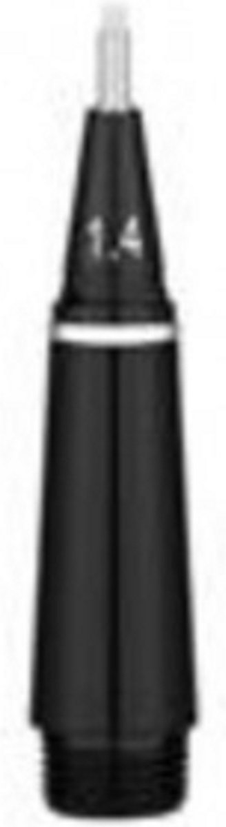 Yookers Fluidfiber Penpunt Corus 777 1.4mm - Shiny BlackChrome