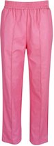 Verysimple • roze faux leather pantalon • XS (IT40)