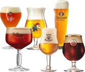 Bierglazen kado cadeau - Mengelmoesje