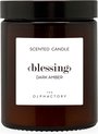 The Olphactory - Blessing Dark Amber - Scented Candle - Geurkaars - 35 Branduren