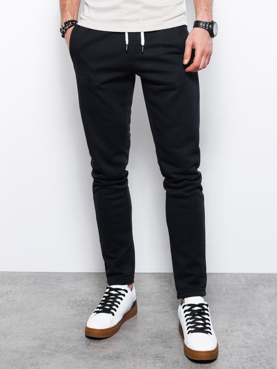 Extra Lange Joggingbroek Heren - Ink Black - TALL TAILORS