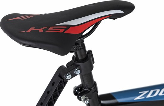 Ks Cycling Vélo VTT ATB Full 26 Zoll Zodiac noir-rouge 48 cm bol