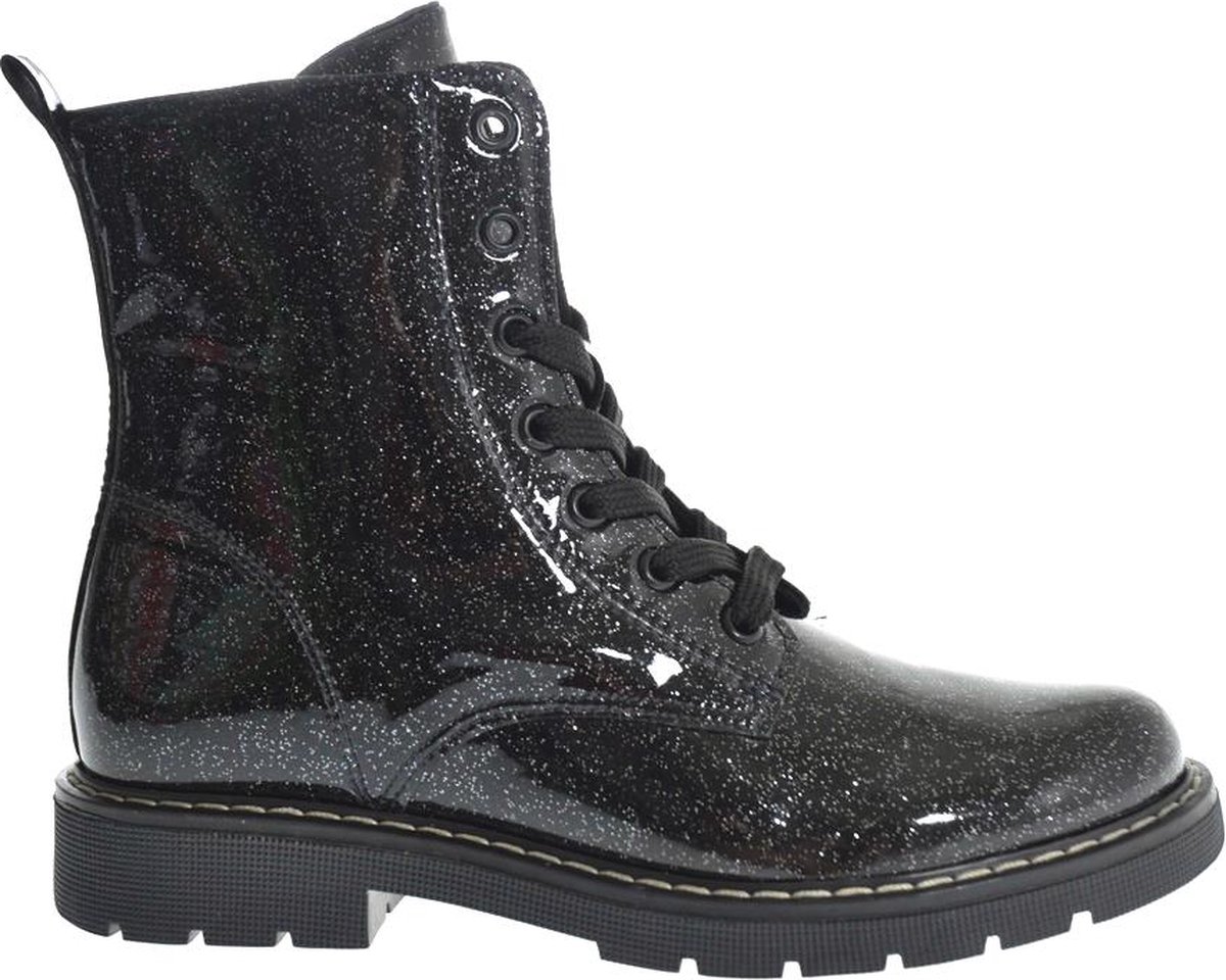 Kipling Hella Black Meisjes Veterboot - Zwart