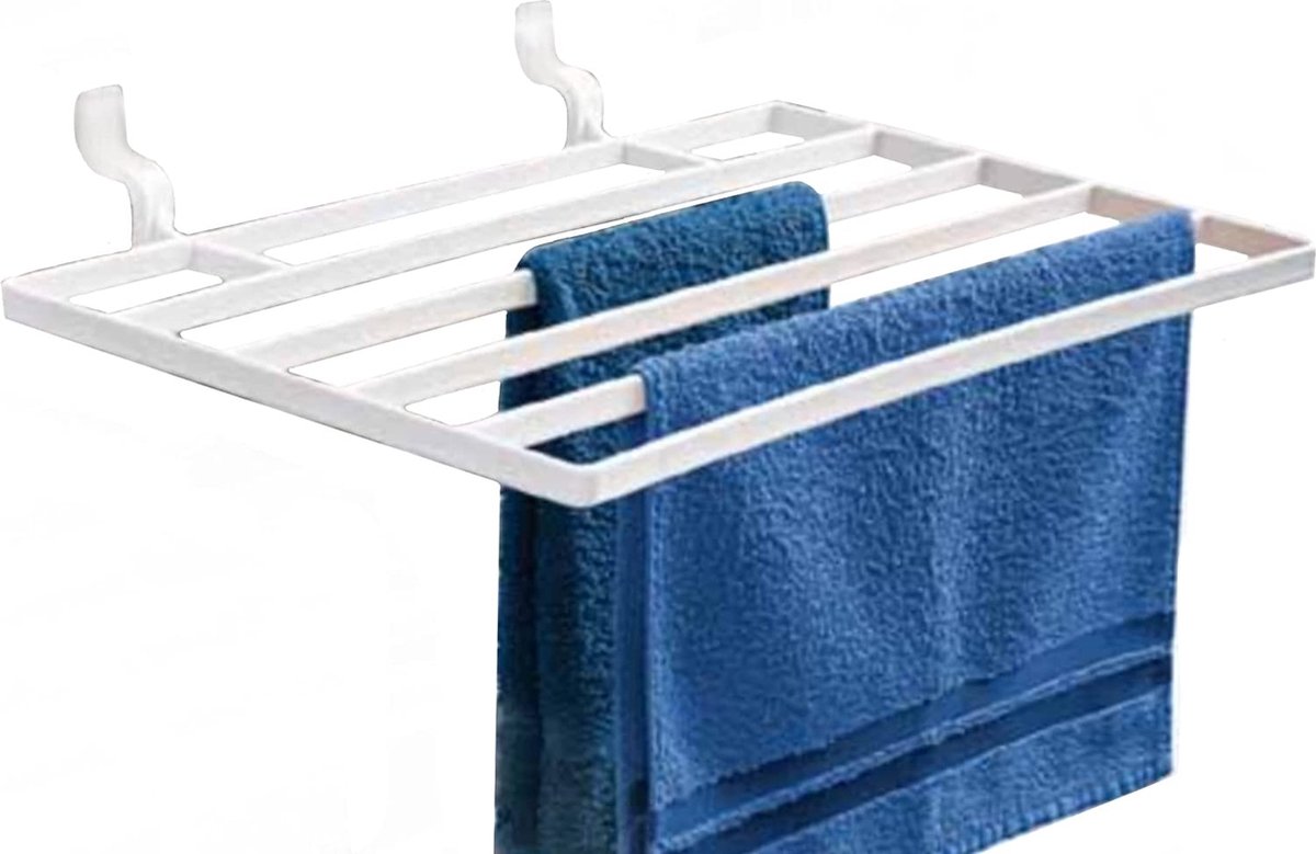 Goedkoopste Inklapbaar Droogrek Universeel – Laundry Drying Rack - Wasrek voor in de Badkamer/Tuin/Slaapkamer/Balkon – Duurzam 51 x 32 cm