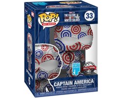 Funko POP! - Marvel The Falcon and the Winter Soldier - Captain America SE - N° 30