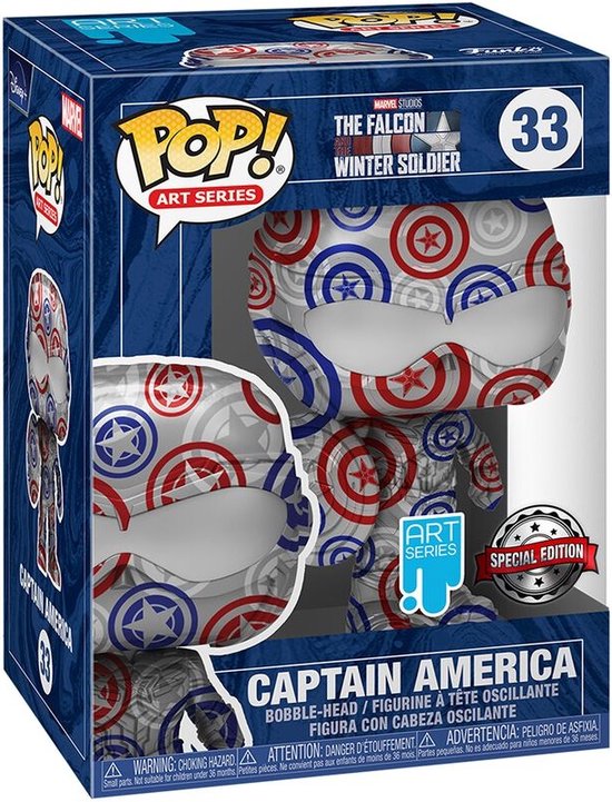 Funko POP! - Marvel The Falcon and the Winter Soldier - Captain America SE - N° 30