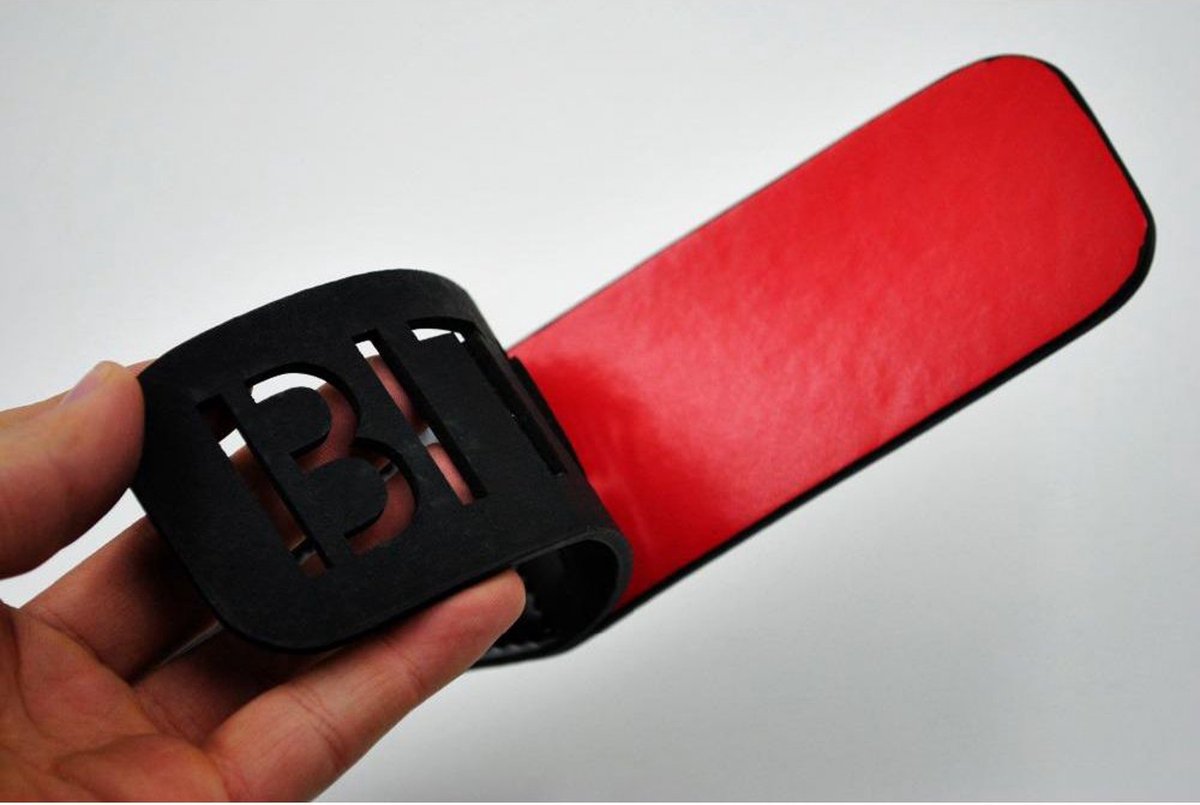 Goedkoopste BITCH Paddle Zweep | Zwart/Rood