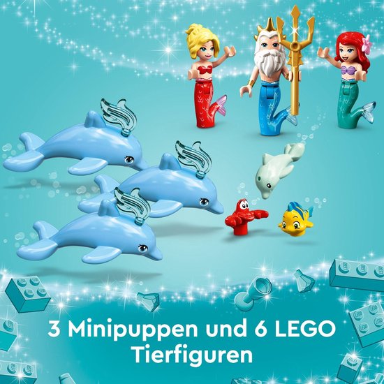 LEGO Disney Kleine Zeemeermin Ariëls Onderwaterpaleis - 43207
