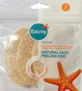 Balmy - Natural Face Peeling Disc - Peeling Disc 3 Delige Set Hard - Gezichtsverzorging Scrub Loofah Zwoele Natuurlijke Huid Exfoliërende Whitening Voedende Repareren