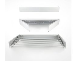 Inklapbaar Droogrek Universeel – Laundry Drying Rack - Wasrek voor in de Badkamer/Tuin/Slaapkamer/Balkon – Duurzam 13 x 3 x 100 cm;