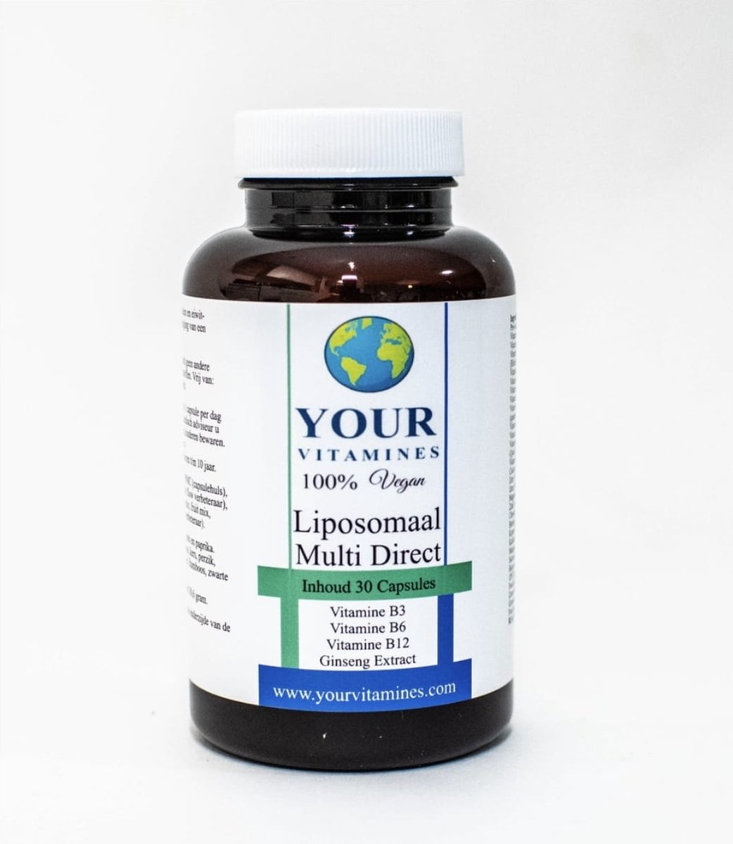 Your Vitamines Multi Direct Liposomaal 30 VCAPS